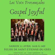Concert de Printemps 'Gospel Joyful' à l'Eglise de St. Etienne du Grès