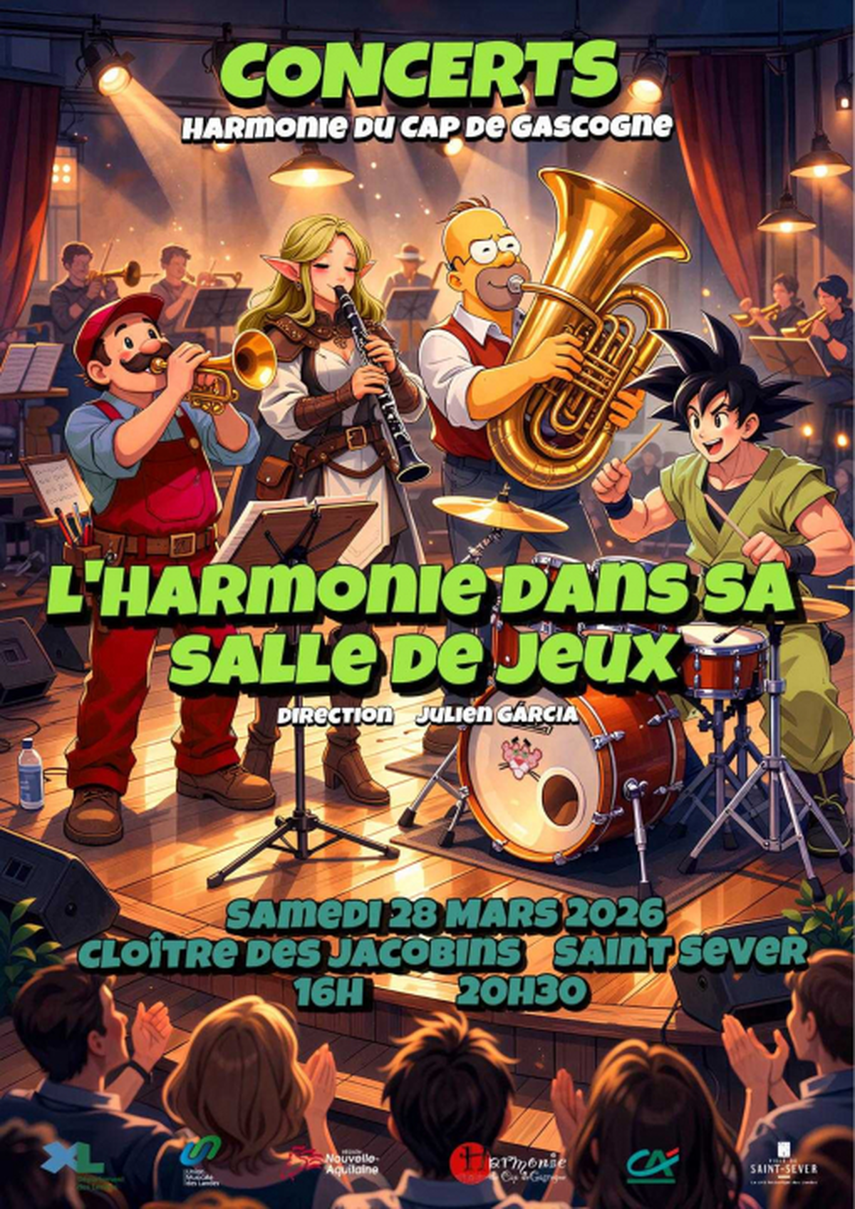 Concert de printemps par l'Harmonie du Cap de Gascogne