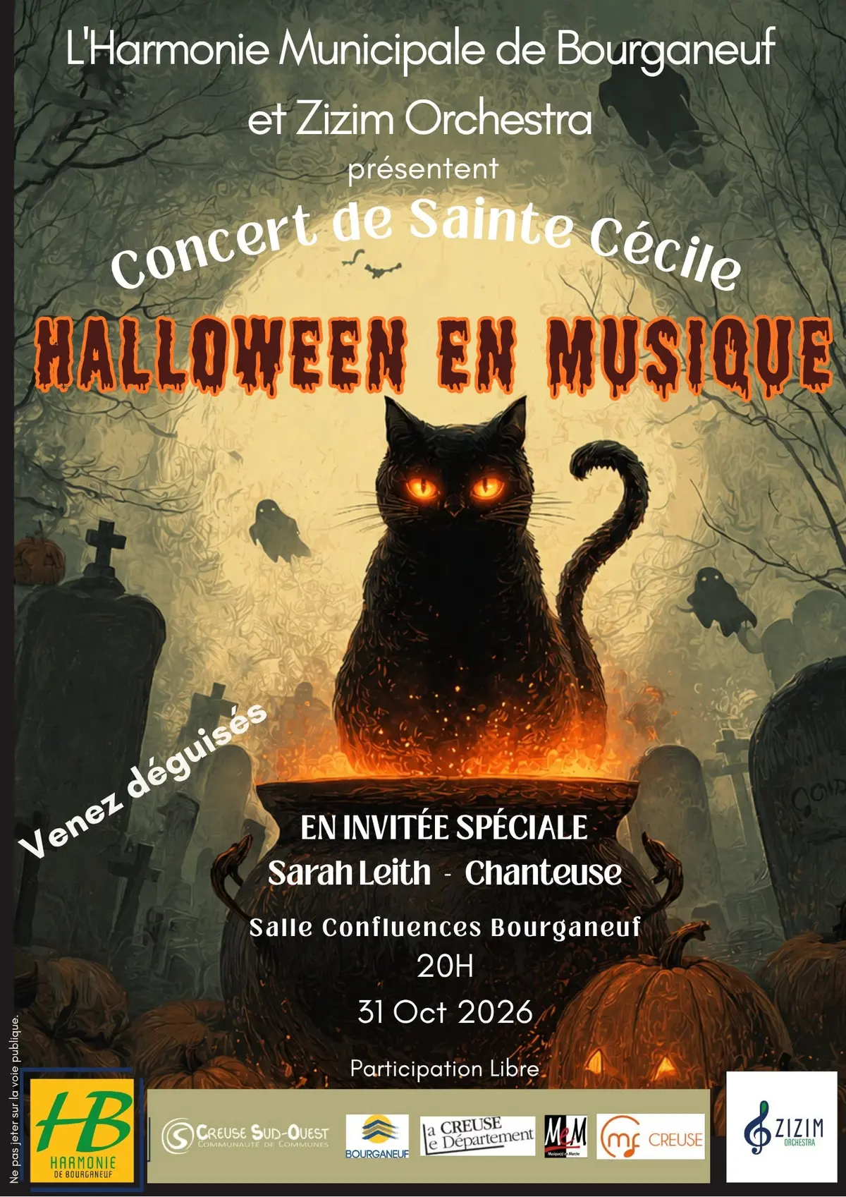 Concert de Sainte Cécile - Halloween en musique
