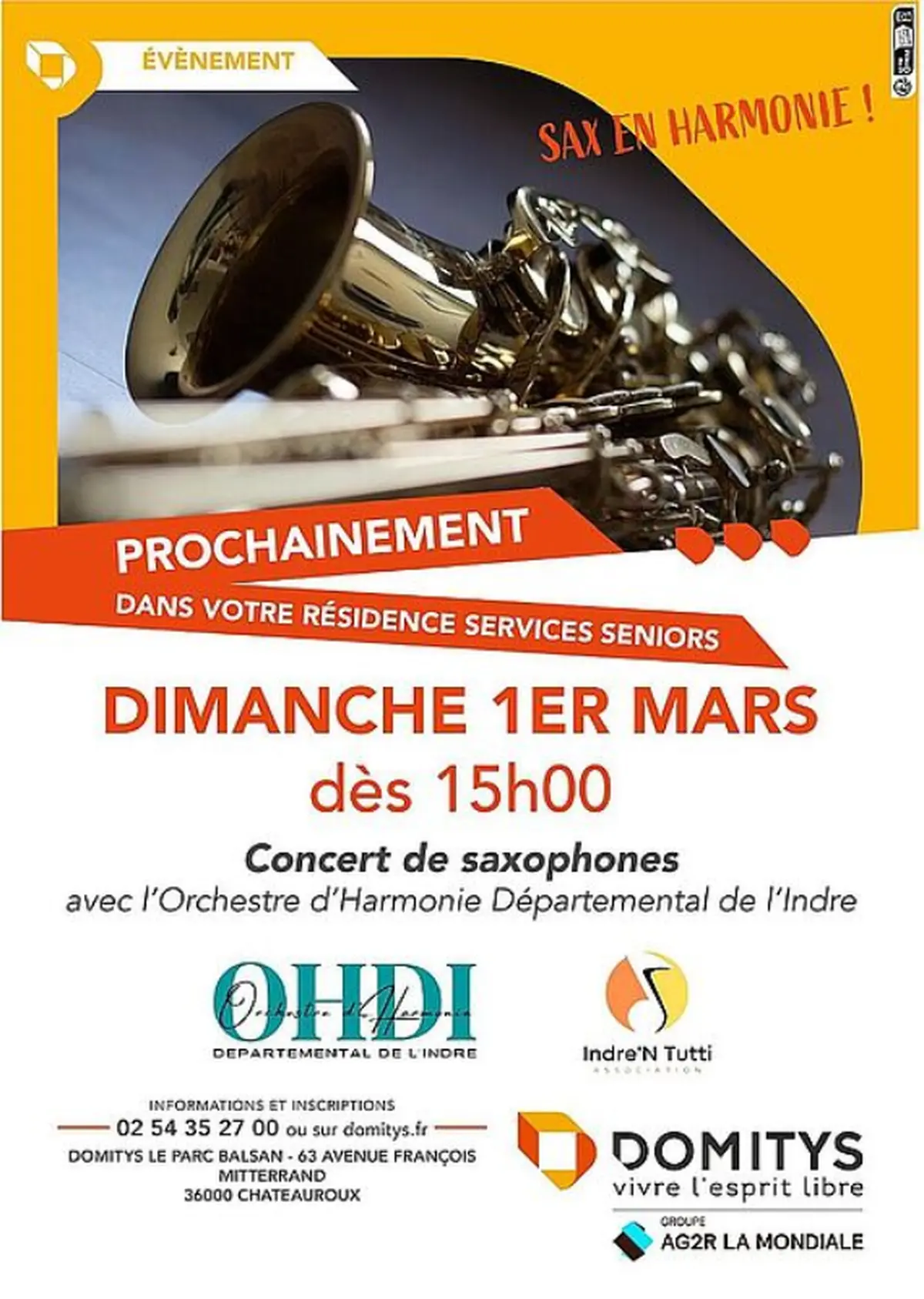 Concert de saxophones