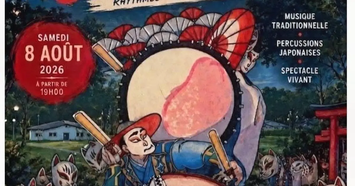 Concert de tambours japonais
