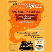 Concert de THE CHESTER CLUB TRIO au 4L café