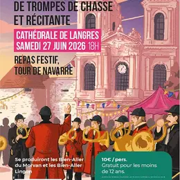 Concert de trompes de chasse et récitante