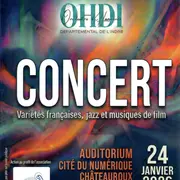 Concert de variétés françaises, jazz et musique de film