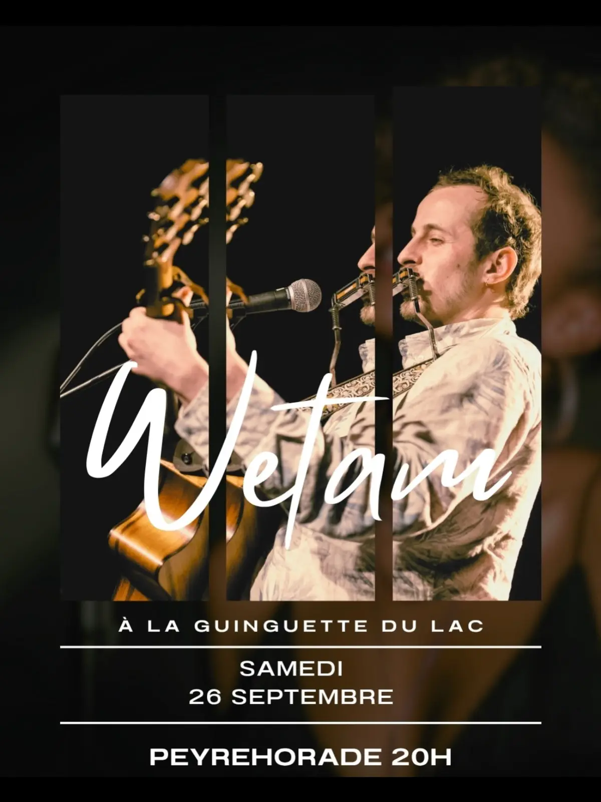 Concert de Wetam à la Guinguette du Lac