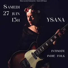 Concert de Ysana, folk et électronique