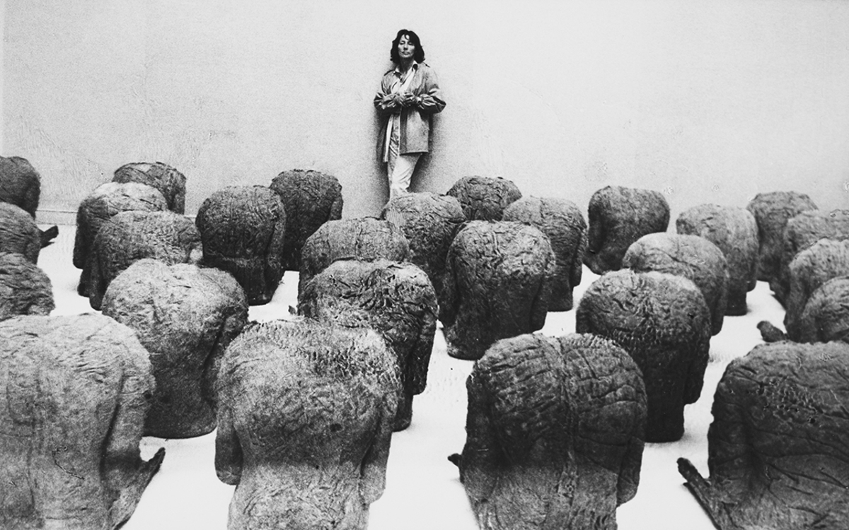 Concert déambulation Magadalena Abakanowicz, la trame de l'existence