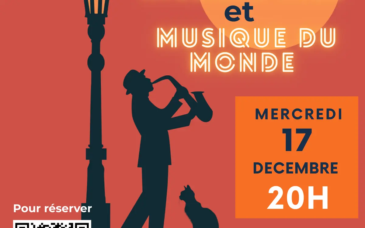 Affiche du concert des ateliers Jazz du 17 décembre 2025 - conservatoire Jacques Ibert - 75019
