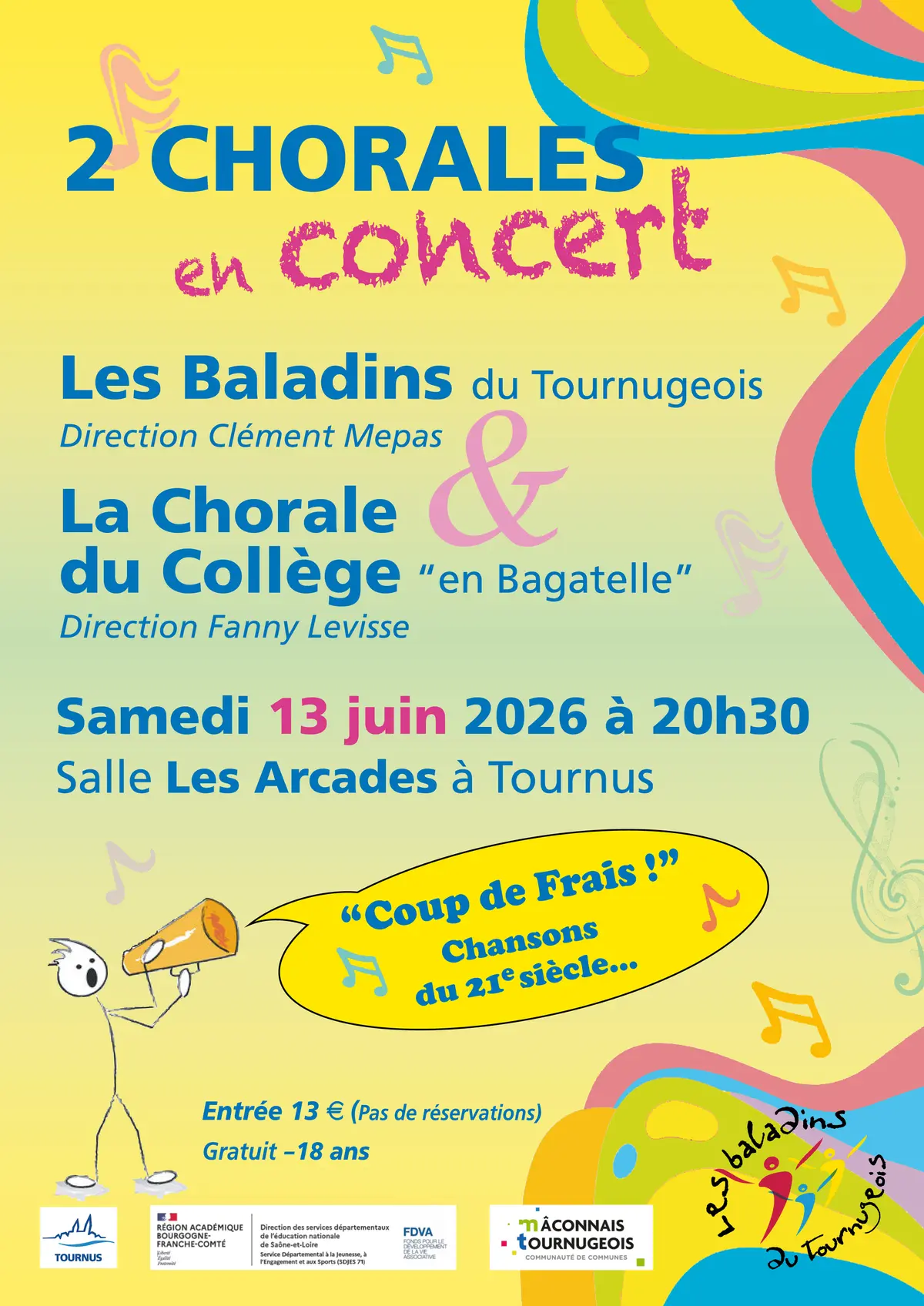 Concert des Baladins du Tournugeois