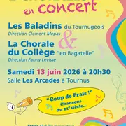 Concert des Baladins du Tournugeois