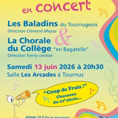 Concert des Baladins du Tournugeois