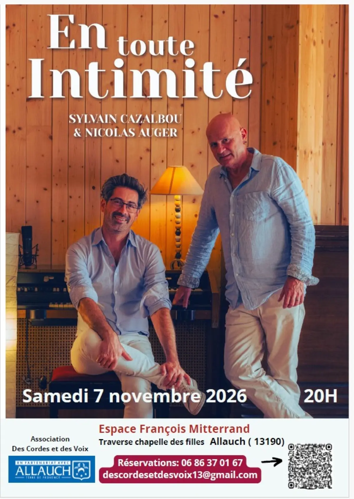 Concert des Cordes et des Voix - En toute intimité