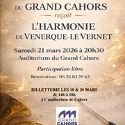 Concert des deux Harmonies du Grand Cahors et de Le Vernet