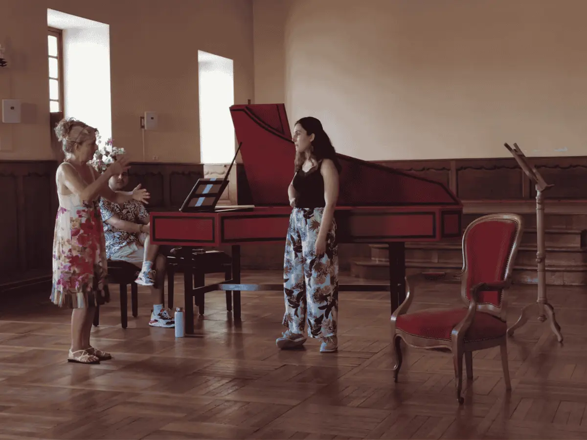 Concert des élèves de chant baroque et consort de flûtes (académie d'été)