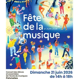 Concert des élèves et ensembles de l'école de musiques Polynotes