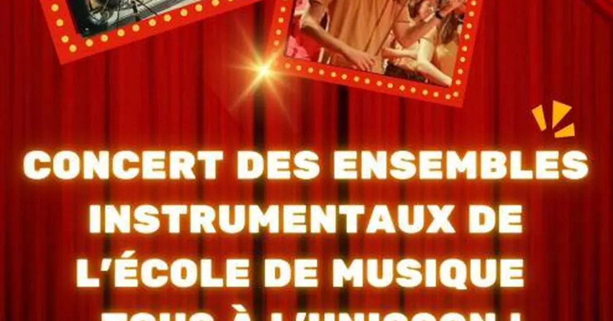 Concert des ensembles instrumentaux de l’école de musique