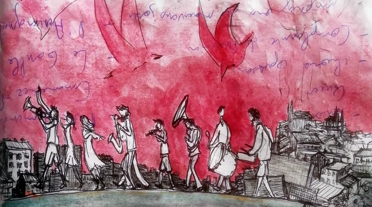 Concert Des Oiseaux De Trottoir