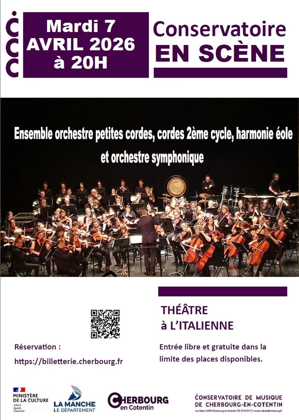 Concert des orchestres