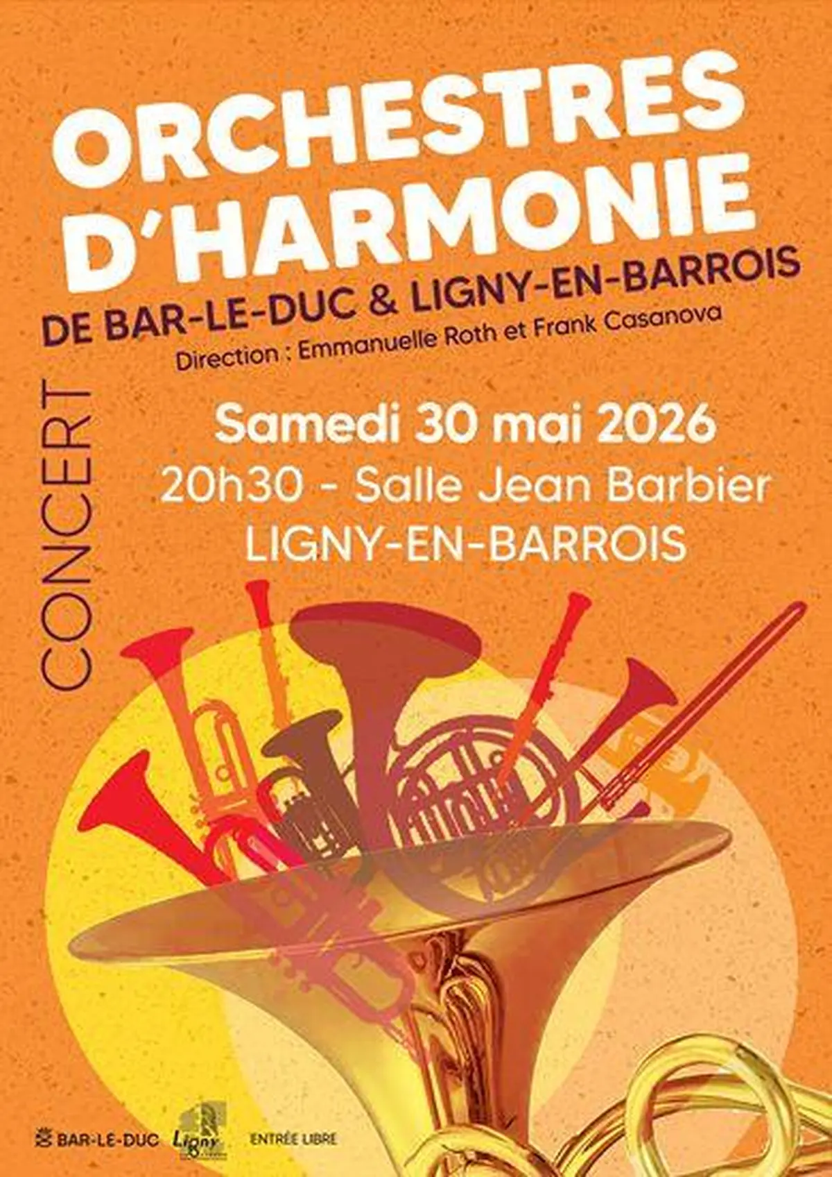 Concert des orchestres d'harmonie