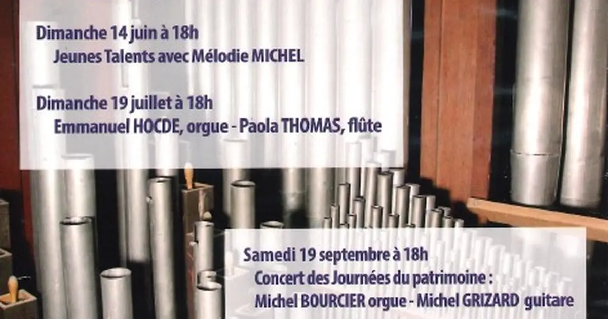 Concert des Orgues de Figeac - Jeunes talents