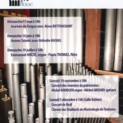 Concert des Orgues de Figeac - Jeunes talents