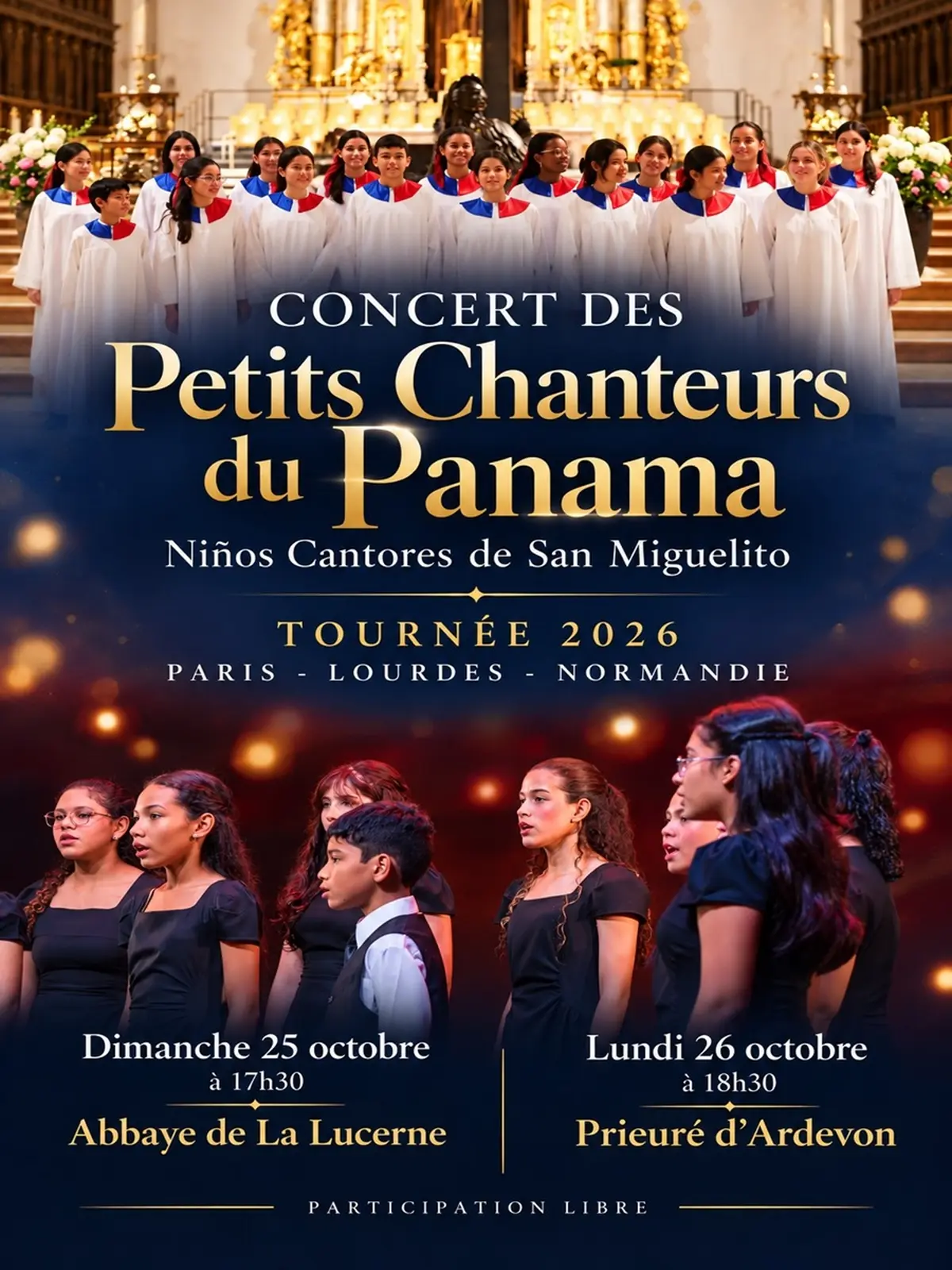 Concert des Petits Chanteurs du Panama