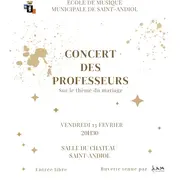 Concert des professeurs de l'école de musique