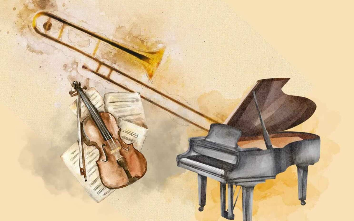 Concert des profs de Polynotes : trio trombone, piano et violon