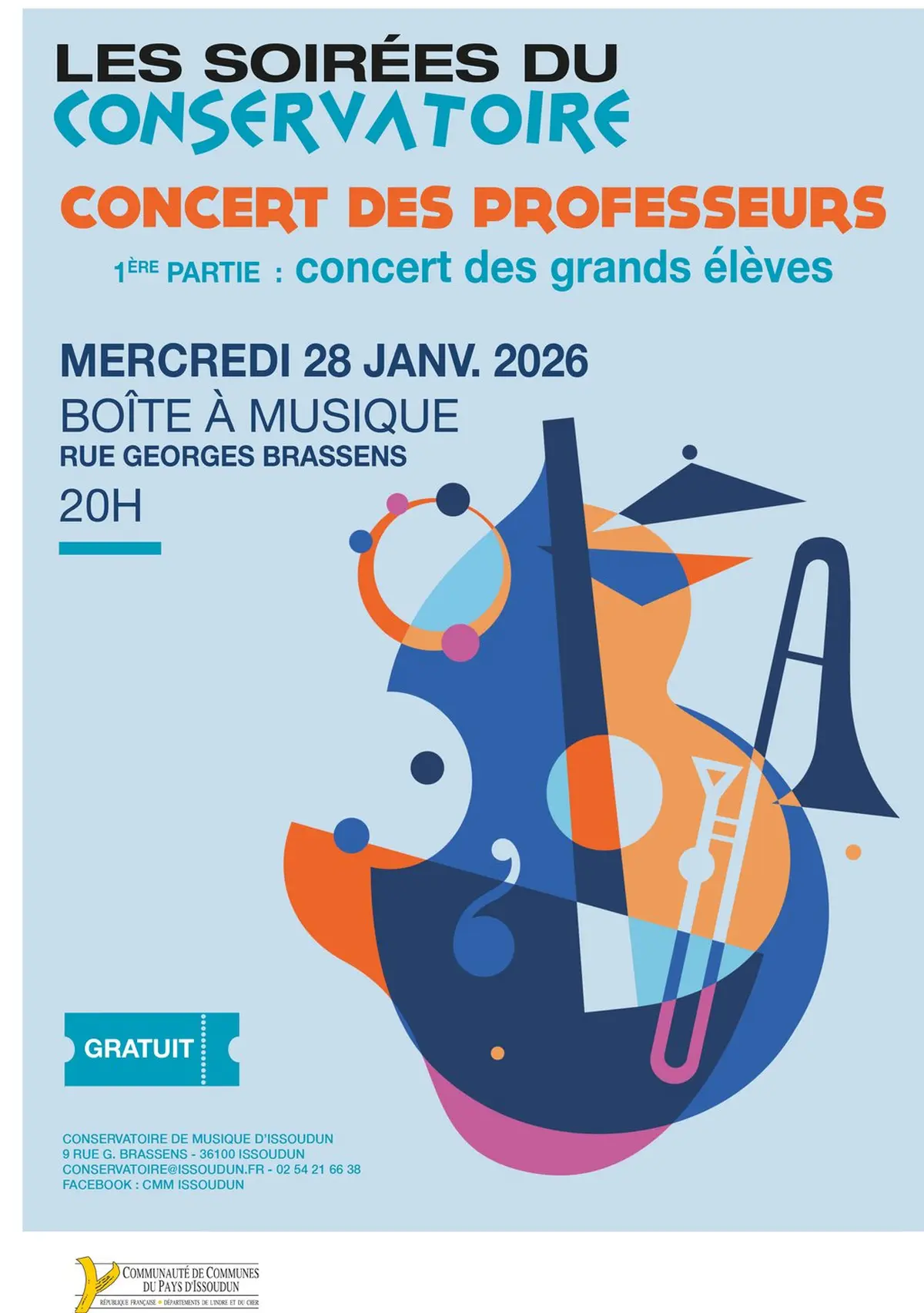 Concert des profs du Conservatoire