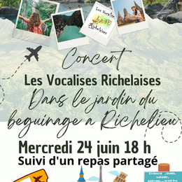 Concert des Vocalises Richelaises et repas partagé