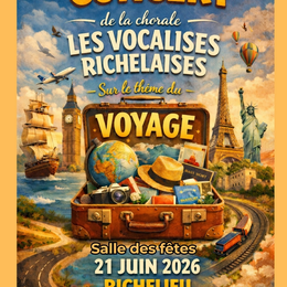 Concert des Vocalises Richelaises Le Voyage