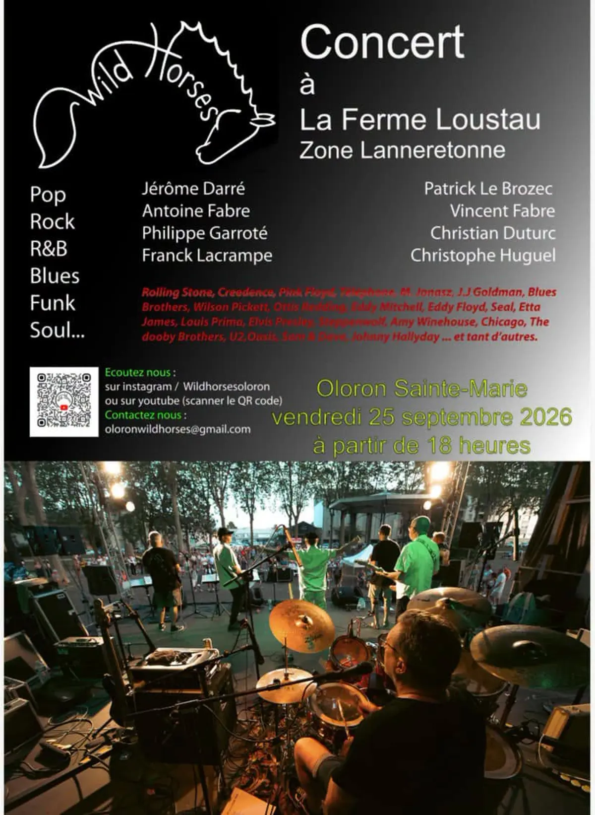 Concert des Wild Horses