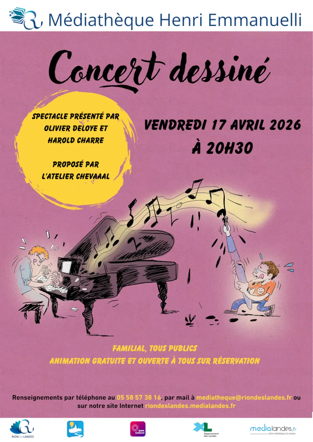 Concert dessiné