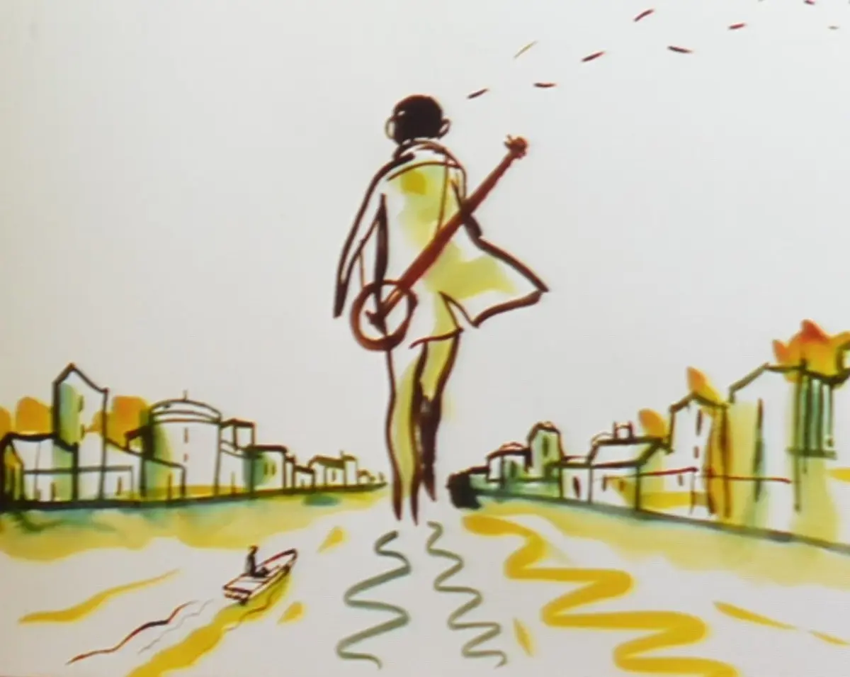 Concert dessiné avec Alfred et JP Nataf du groupe “Les Innocents”