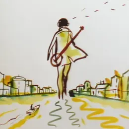 Concert dessiné avec Alfred et JP Nataf du groupe “Les Innocents”
