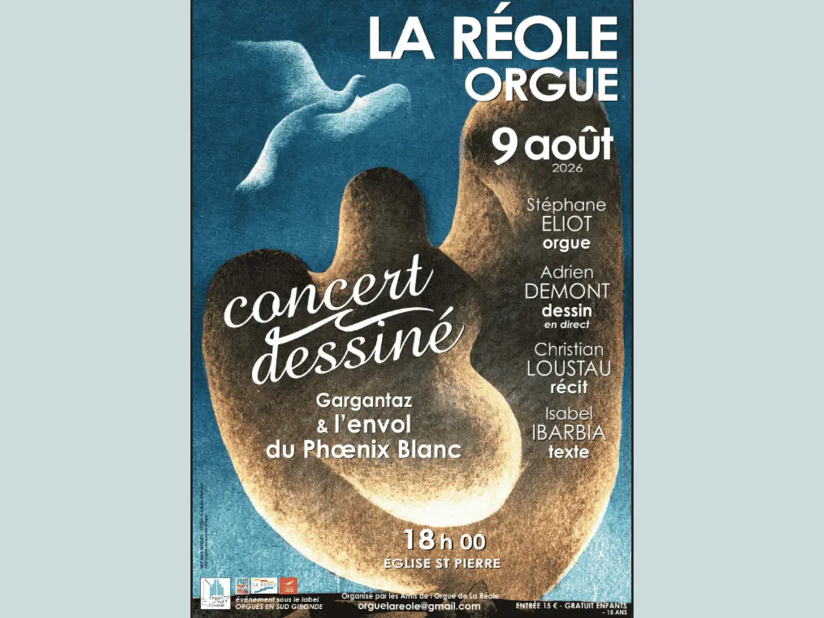 Concert dessiné Conte fantastique accompagné à l'orgue