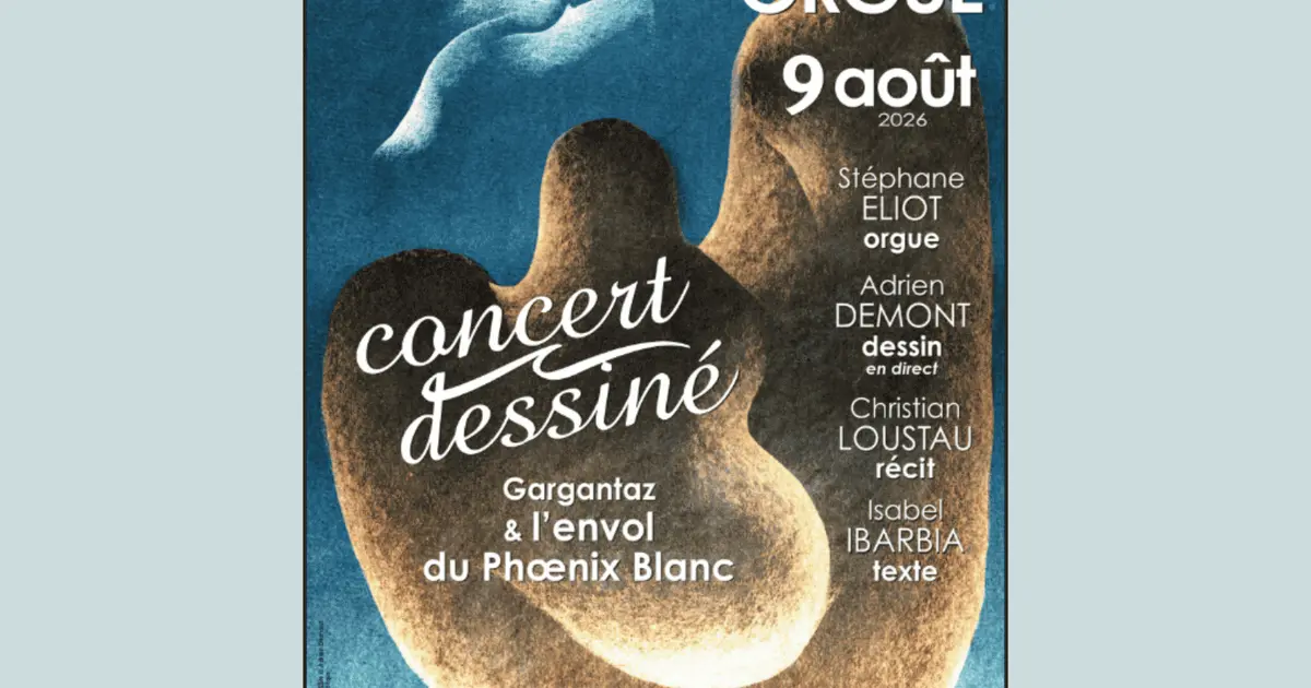 Concert dessiné Conte fantastique accompagné à l'orgue
