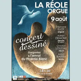 Concert dessiné Conte fantastique accompagné à l'orgue