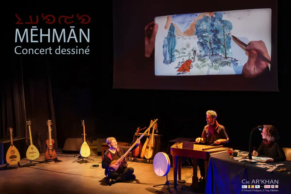 Concert dessiné | Mēhmān