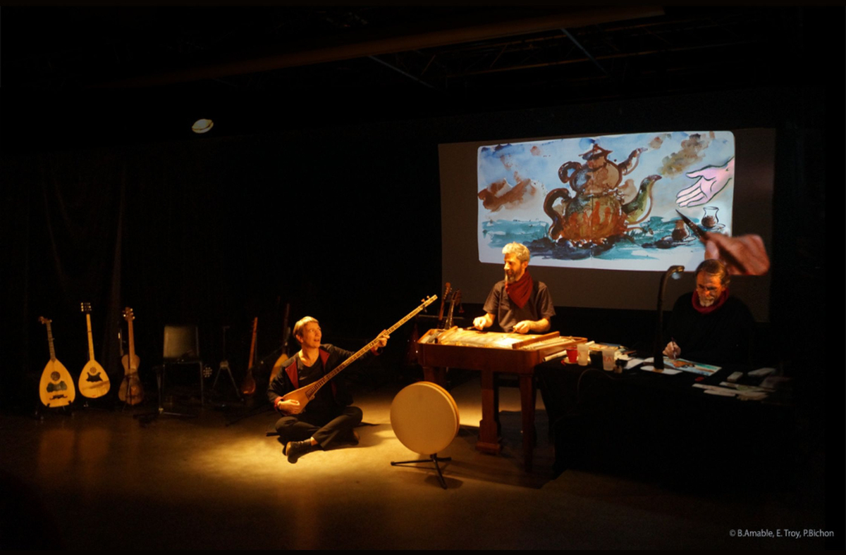 Concert dessiné | Mēhmān