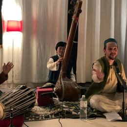 Concert Dhrupad — Jérôme Cormier & Pandit Mohan Shyam Sharma
