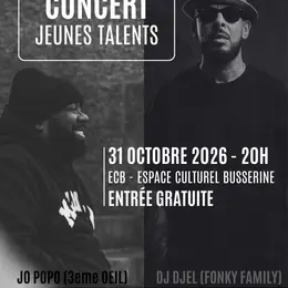 Concert DJ Djel + Jo Popo + talents