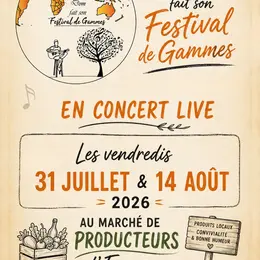 Concert Dom fait son festival de Gammes