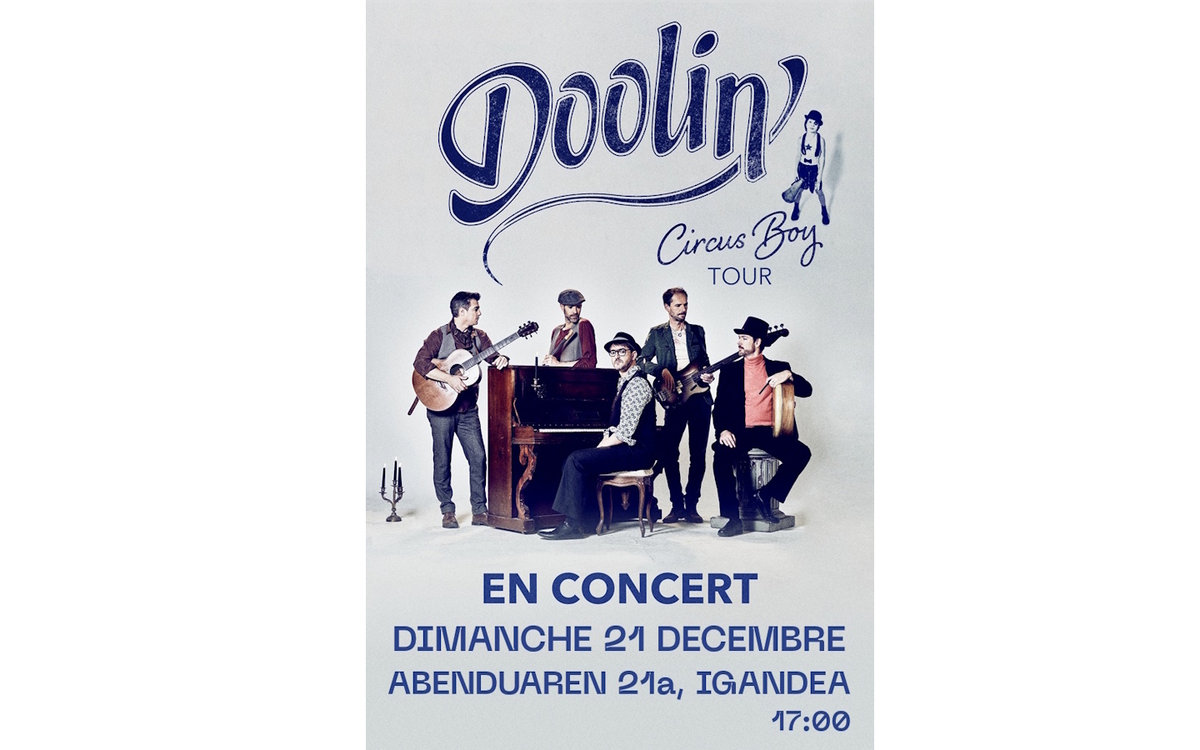 Concert « DOOLIN », musique irlandaise
