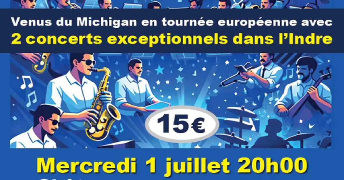 Concert du Blue Lake International Jazz Band