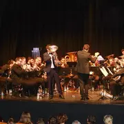 Concert du Brass Band Côtes et Cuivres au Vox