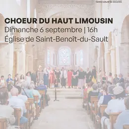 Concert du Choeur du Haut-Limousin