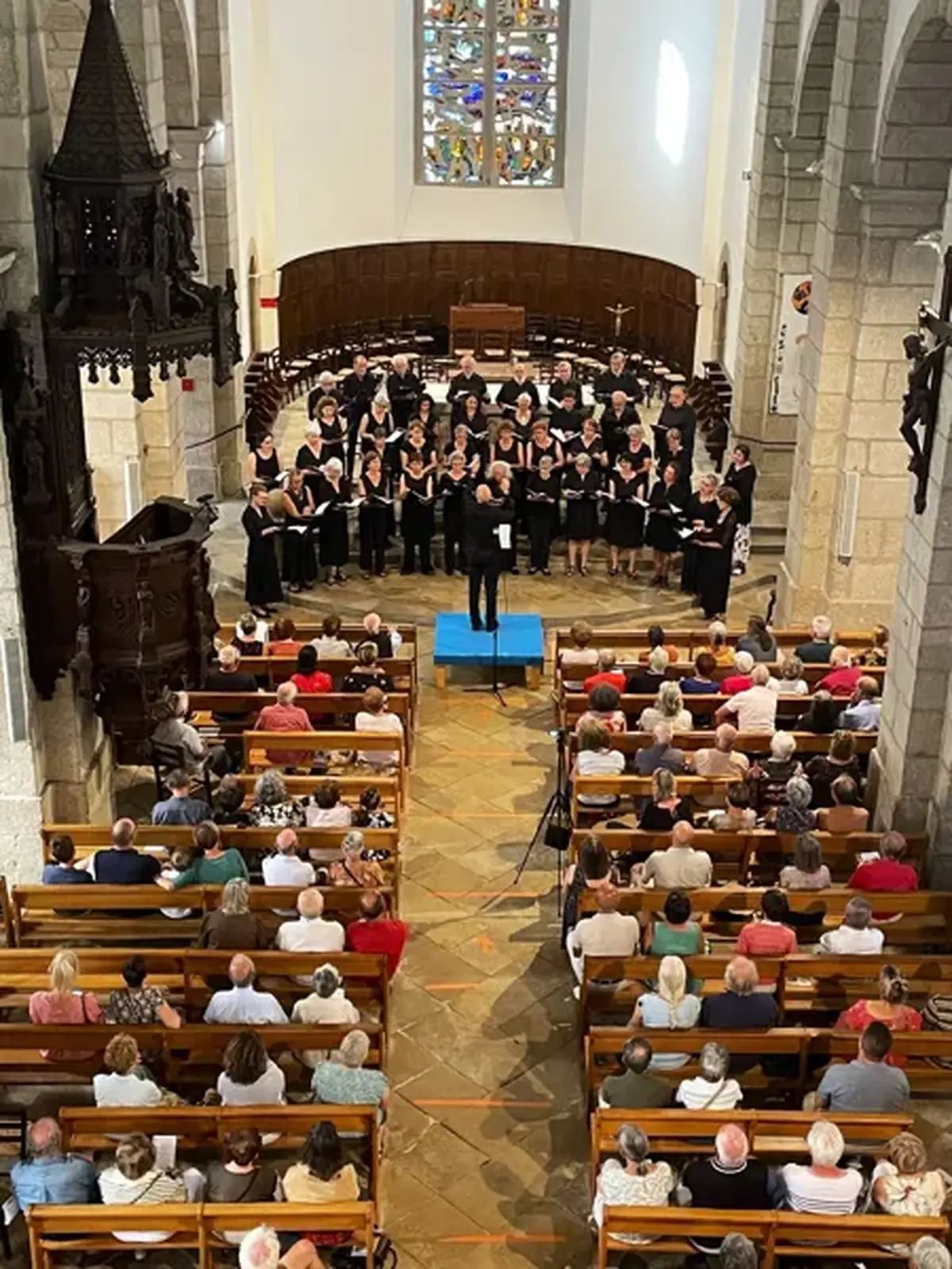 Concert du Choeur Ephémère de Conques et orgue