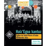 Concert du choeur Haiz\'Egoa