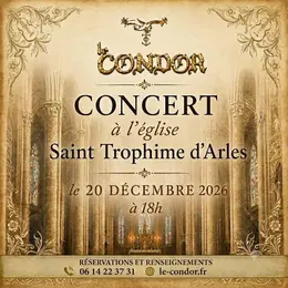 Concert du Condor à l'église Saint-Trophime